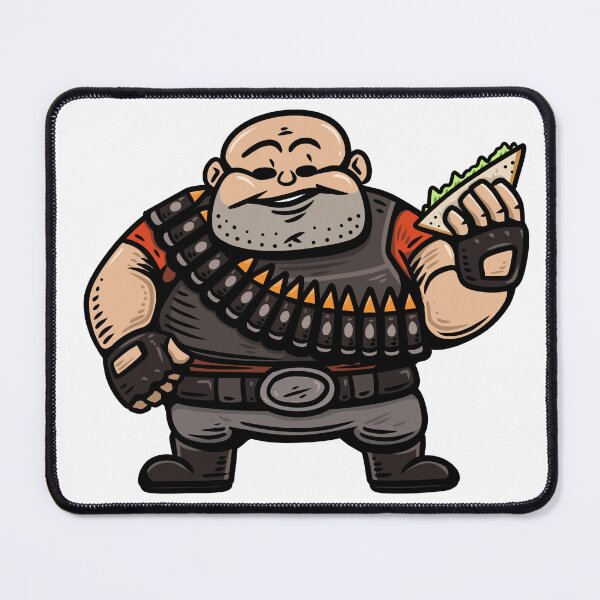 Item preview, TF2 Heavy munching sandvich designed and sold by Spinner-vision.