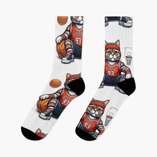 Item preview, Cool Realistic Basketball Cat Sports Mascot 93 designed and sold by BlasiseDS.