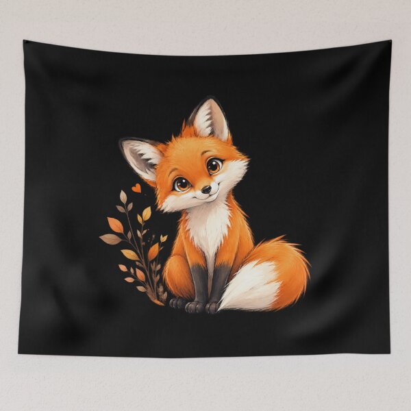Item preview, Funny Fox designed and sold by Cross-Hatch.