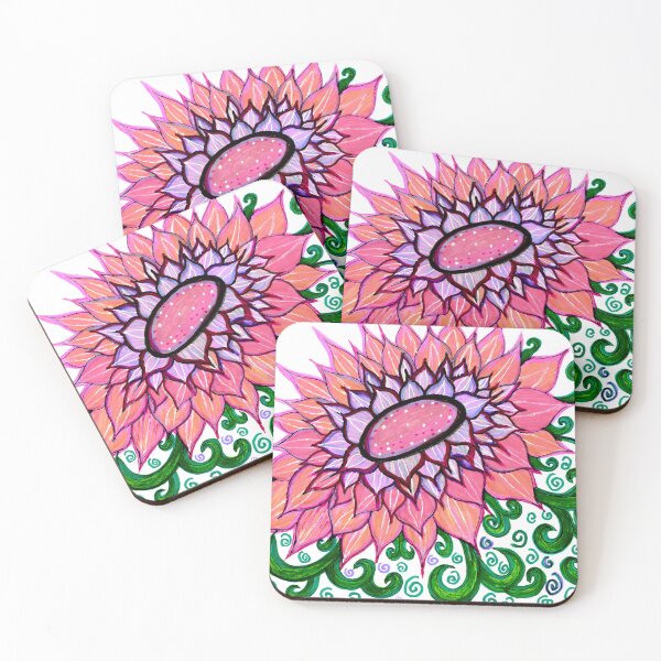 Item preview, The Pink Sun(Flower) designed and sold by Selene-Designs.