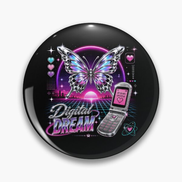 Item preview, Digital Dream – Y2K Butterfly designed and sold by QuixoticDigital.
