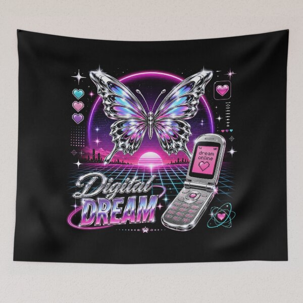 Item preview, Digital Dream – Y2K Butterfly designed and sold by QuixoticDigital.