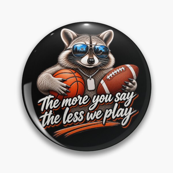 Item preview, The More You Pay The Less We Play Funny Raccoon Football Referee Sports Humor designed and sold by 76Valeria.