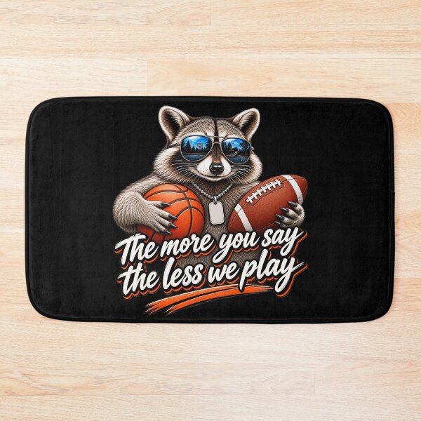 Item preview, The More You Pay The Less We Play Funny Raccoon Football Referee Sports Humor designed and sold by 76Valeria.