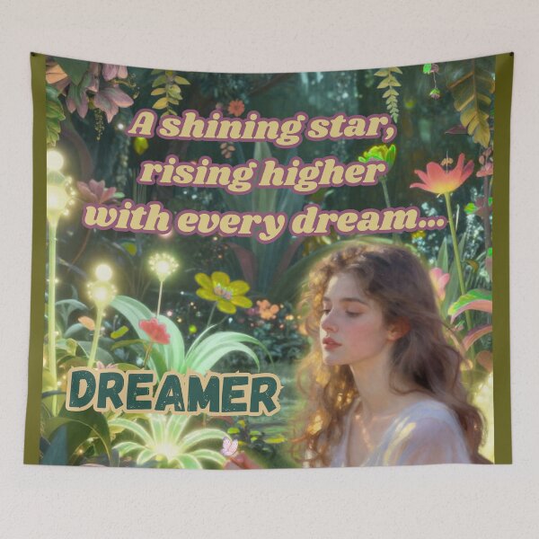 Item preview, Whimsical Shining Star Magical Fairycore Aesthetic Art designed and sold by StarCanvasCo.