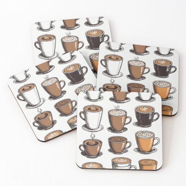 Item preview, Coffee Cup Character Hand-Drawn Sketch Style – Coffee lover gift designed and sold by michallechowicz.