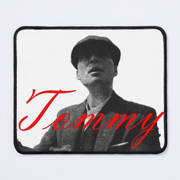 Item preview, Tommy Shelby Red Script - Peaky Blinders Halftone Art designed and sold by qfa Originals.