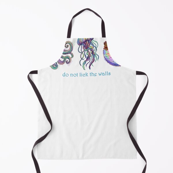 Item preview, Sea animals remind you not to lick the walls designed and sold by DoodlingMissy.
