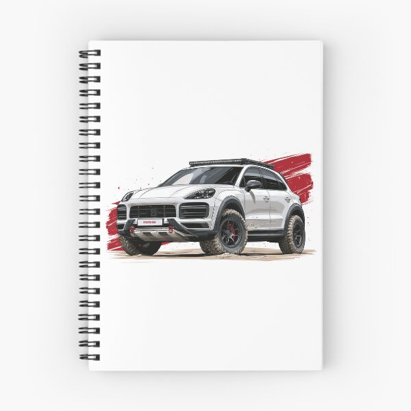 Item preview, Porsche Cayenne Off Road Overland Illustration  designed and sold by blackdogshop.