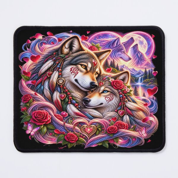 Item preview, Love Wolves – Guardians of Eternal Love designed and sold by TroviTutto.
