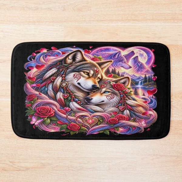 Item preview, Love Wolves – Guardians of Eternal Love designed and sold by TroviTutto.