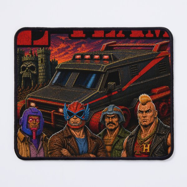 Item preview, the E-Team designed and sold by Bizarrotees.