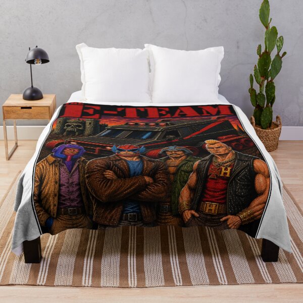 Item preview, the E-Team designed and sold by Bizarrotees.