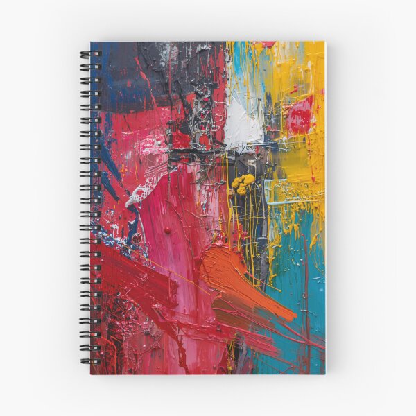 Item preview, Colorful Abstract Action Paint Drips and Texture designed and sold by Harmonic_Layers.