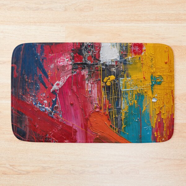 Item preview, Colorful Abstract Action Paint Drips and Texture designed and sold by Harmonic_Layers.