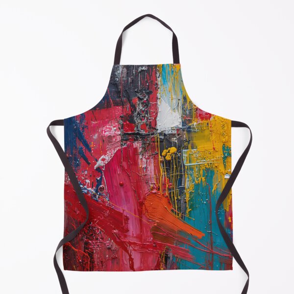 Item preview, Colorful Abstract Action Paint Drips and Texture designed and sold by Harmonic_Layers.