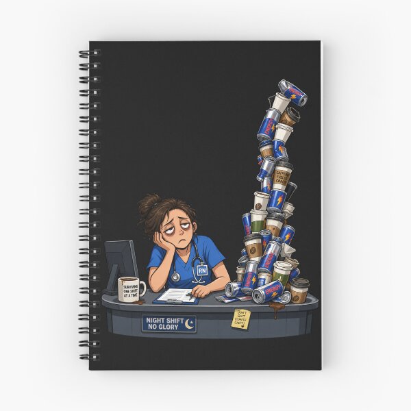 Item preview, Funny Night Shift Nurse Memes designed and sold by BestCoolStuff.