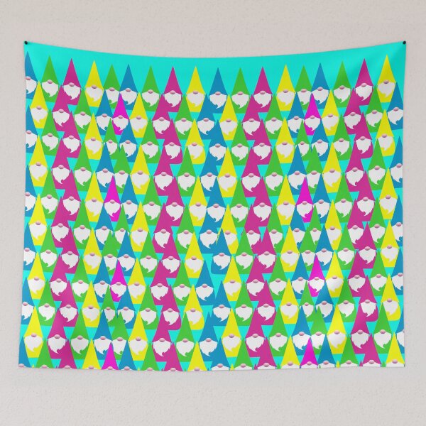 Item preview, Gnomes in Bright Preppy Colors designed and sold by funnytshirtemp.