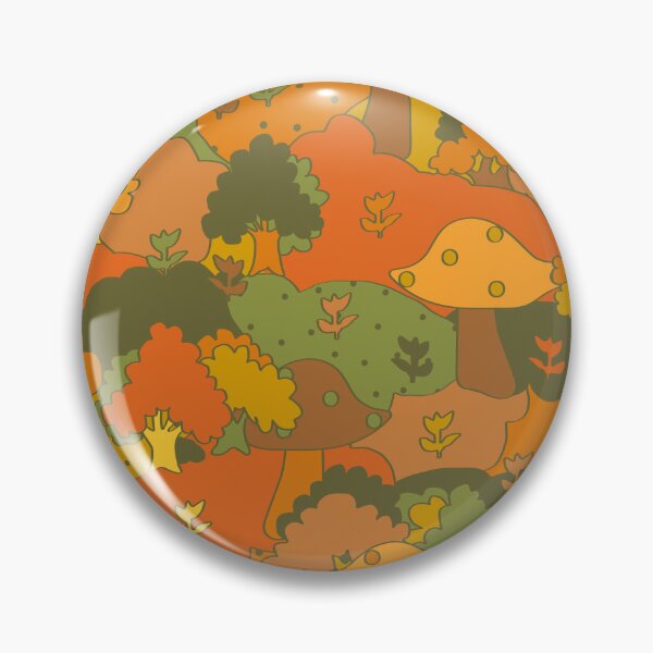 Item preview, Trippy Hippie Hills in Warm Multi designed and sold by YesterdayColl.