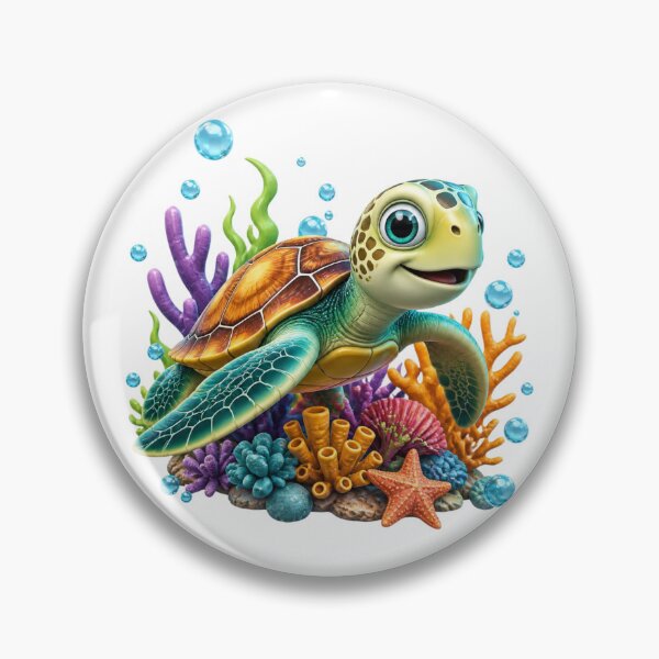 Item preview, Sea turtle designed and sold by Tunarite.