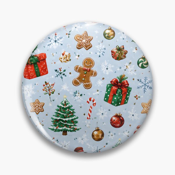 Item preview, Cute Christmas Winter Pattern designed and sold by TinyWeird.