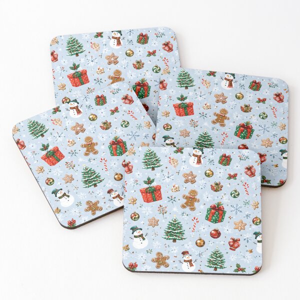 Item preview, Cute Christmas Winter Pattern designed and sold by TinyWeird.