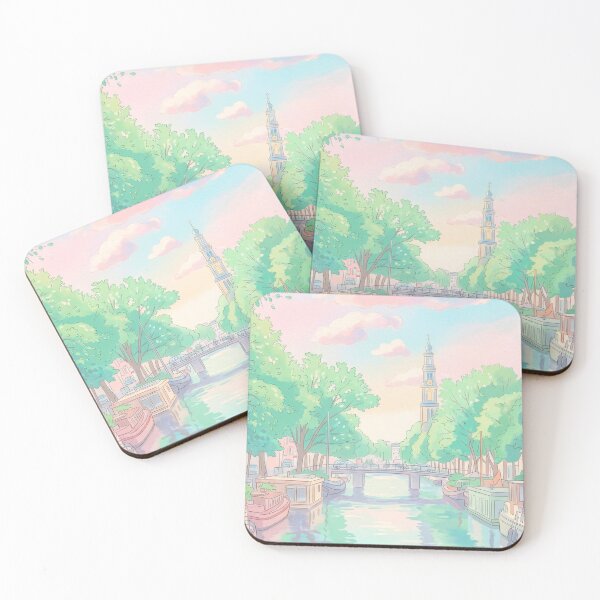 Item preview, Amsterdam Netherlands Canal Illustration designed and sold by EV Design.