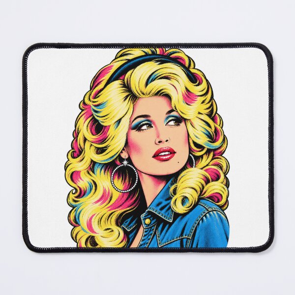 Item preview, Retro Dolly Parton art designed and sold by jpm70.