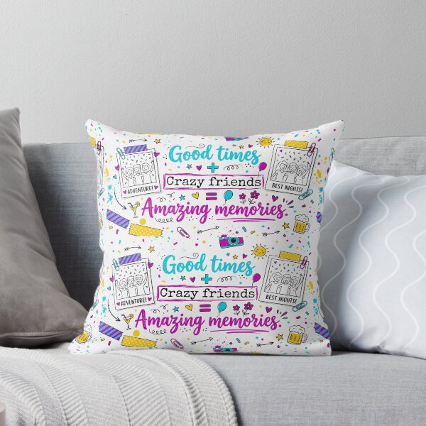Item preview, Good Times + Crazy Friends Amazing Memories designed and sold by ART ATTACK ZONE.