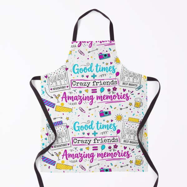 Item preview, Good Times + Crazy Friends Amazing Memories designed and sold by ART ATTACK ZONE.