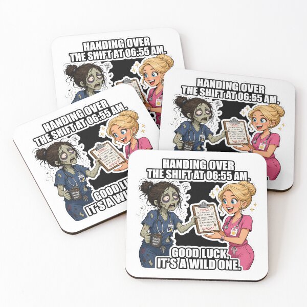 Item preview, Funny Night Shift Nurse Meme designed and sold by BestCoolStuff.