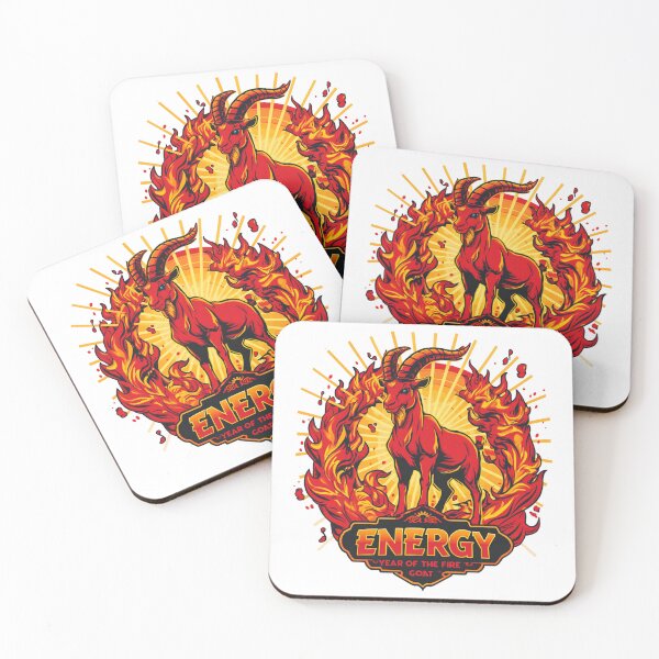 Item preview, 2027 Fire Goat Energy designed and sold by EmpoweredEchoesSpirit.