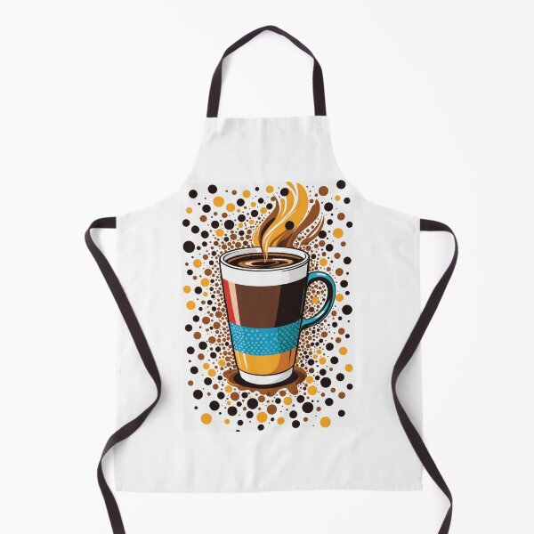 Item preview, Coffee Cup Character Pop Art Halftone Style – Coffee lover gift designed and sold by michallechowicz.