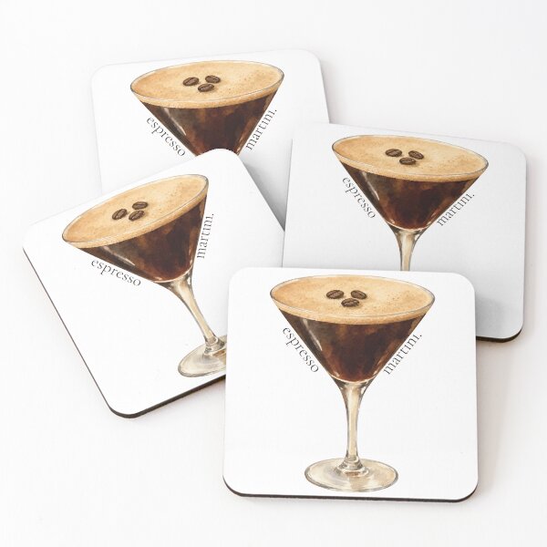 Aperçu de l'œuvre L'art du cocktail Espresso Martini classique créée et vendue par UnripeAlmond.