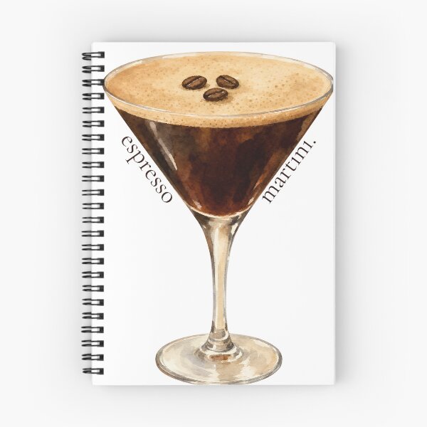 Item preview, Classic Espresso Martini Cocktail Art designed and sold by UnripeAlmond.