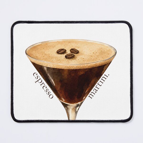 Item preview, Classic Espresso Martini Cocktail Art designed and sold by UnripeAlmond.