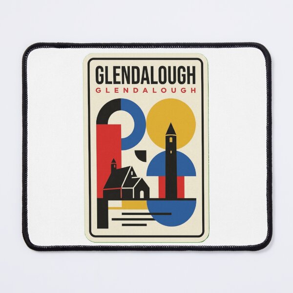 Item preview, Retro Glendalough Bauhaus Geometric Skyline designed and sold by k3rstman1.