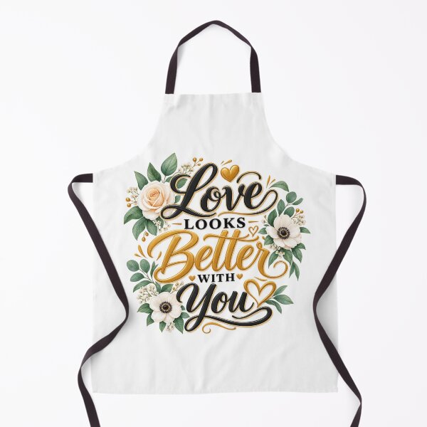 Item preview, Love Looks Better With You Floral Couple Gift designed and sold by AbsheerDesign.