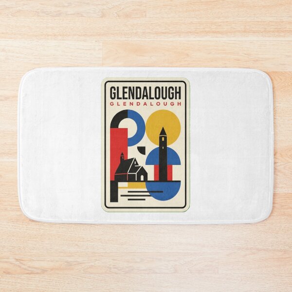Item preview, Retro Glendalough Bauhaus Geometric Skyline designed and sold by k3rstman1.