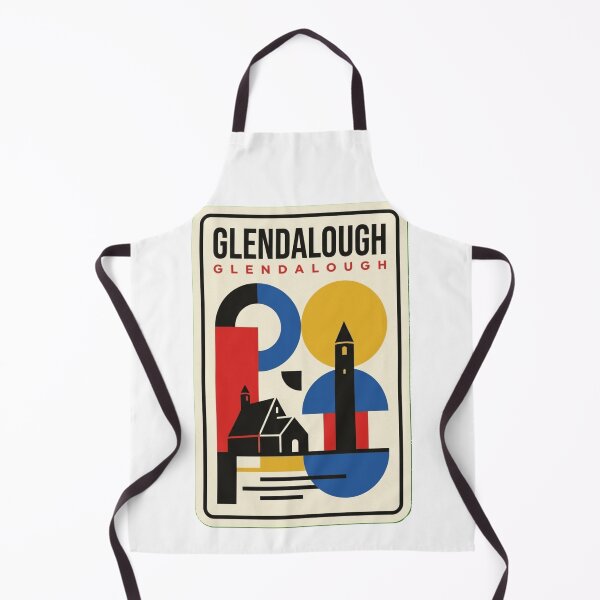 Item preview, Retro Glendalough Bauhaus Geometric Skyline designed and sold by k3rstman1.