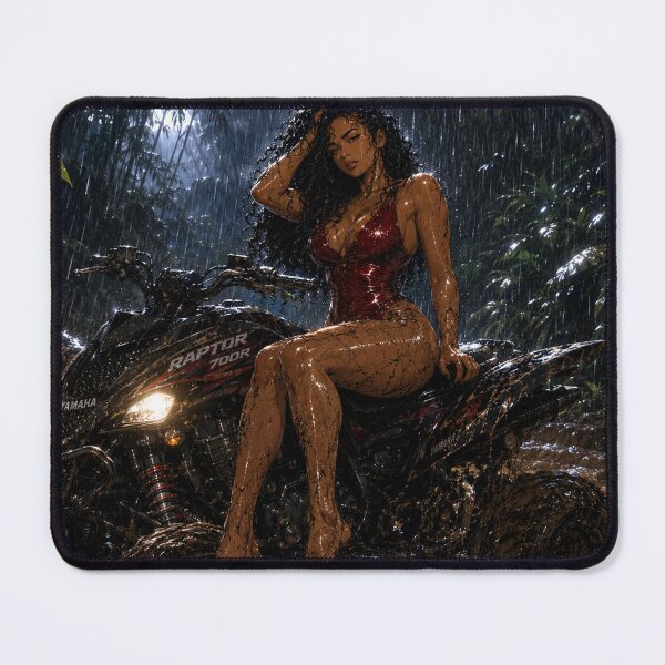 Item preview, Wild Ride | ATV Jungle Adventure | Cinematic Motorsport Wall Art designed and sold by TedKentPhoto.