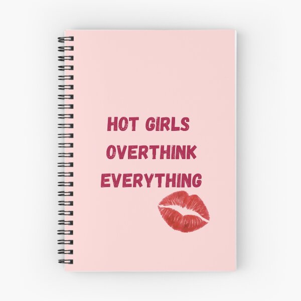 Item preview, hot girls overthink everything designed and sold by Prettyproblemz.