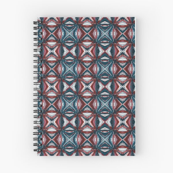 Item preview, Patriotic Geometric Starburst Seamless Mosaic designed and sold by Harmonic_Layers.