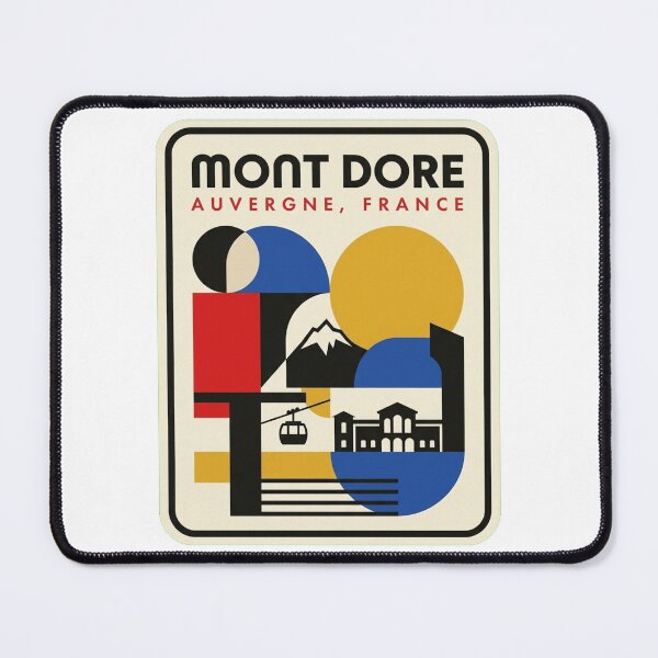 Item preview, Retro Mont Dore Bauhaus Geometric Skyline designed and sold by k3rstman1.