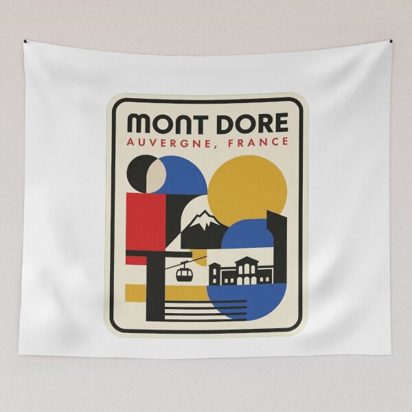 Item preview, Mont Dore retro Bauhaus horizonte geométrico designed and sold by k3rstman1.