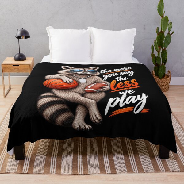 Item preview, The More You Pay The Less We Play Funny Raccoon Football Referee Sports Humor designed and sold by 76Valeria.