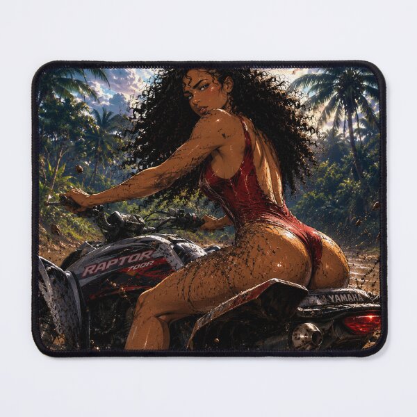 Item preview, Wild Ride | ATV Jungle Adventure | Cinematic Motorsport Wall Art designed and sold by TedKentPhoto.