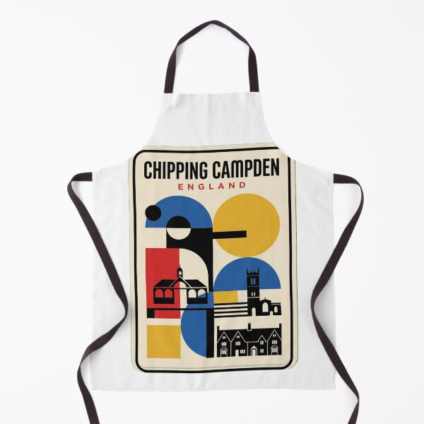 Item preview, Retro Chipping Campden Bauhaus Geometric Skyline designed and sold by k3rstman1.