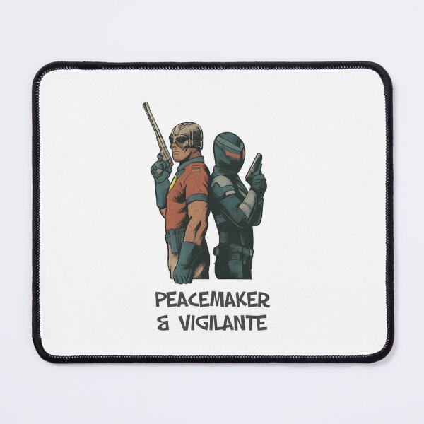 Item preview, Peacemaker & Vigilante Duo - Comic Book Retro Illustration designed and sold by qfa Originals.