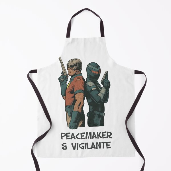 Item preview, Peacemaker & Vigilante Duo - Comic Book Retro Illustration designed and sold by qfa Originals.